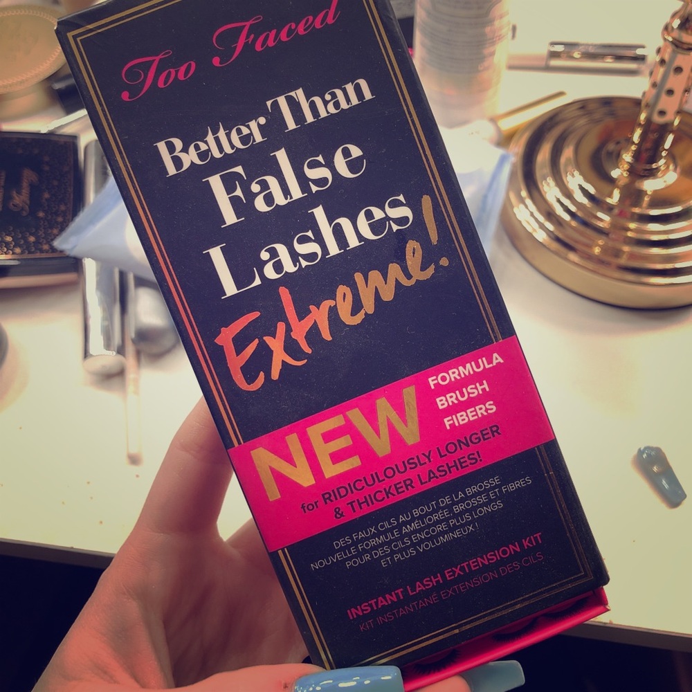Too Faced better than false lashes